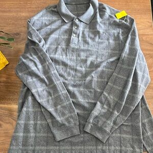 3XLT Van Heusen long sleeve button shirt